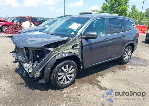 2021 Honda Pilot 2Wd Ex-L из США, поврежденный, VIN 5FNYF5H58MB021555